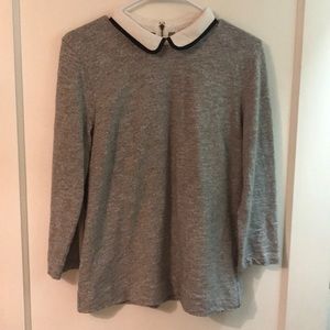 JCrew Grey Top